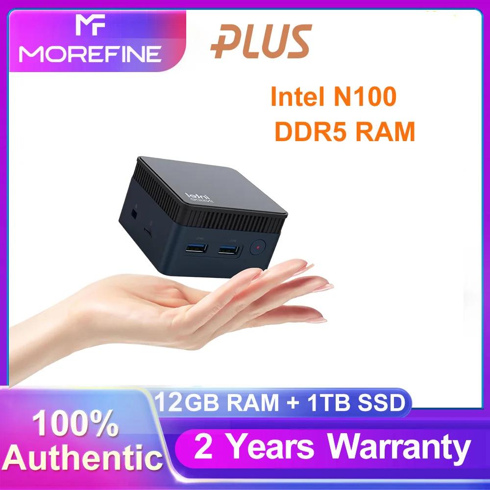 MOREFINE M6S N100 N5105 ̴ PC, 12  ̴ ȣƮ ǻ, 12GB LPDDR5 512G BT4.2  5, ʼ Ȩ ǽ ̴ PC Win11